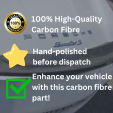 Aileron arrière en carbone compatible avec Porsche 981 Cayman
